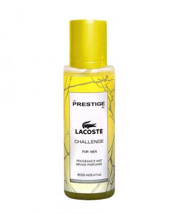 بادی اسپلش مردانه پرستیژ Prestige مدل Lacoste حجم 250 میلی لیتر