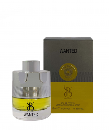 عطر جیبی مردانه برندینی Brandini مدل Wanted حجم 25 میلی لیتر