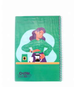 دفتر 80 برگ چیترا Chitra کد 40014