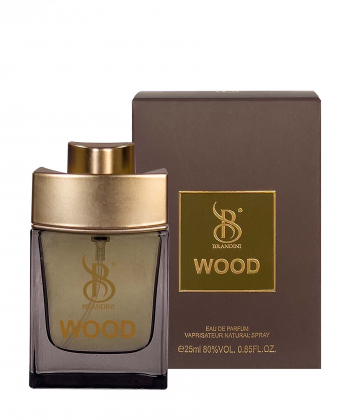 عطر جیبی مردانه برندینی Brandini مدل Wood حجم 25 میلی لیتر