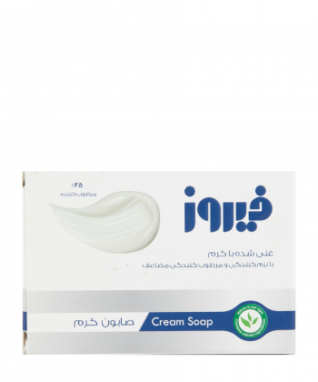 صابون کرم 25% فیروز Firooz وزن 120 گرم