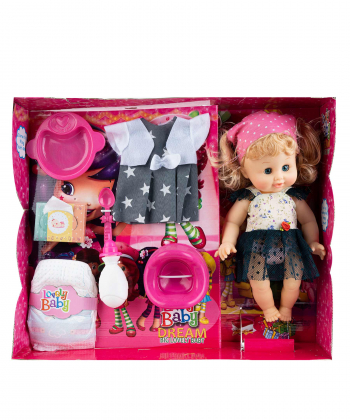 عروسک بیبی به همراه وسایل کی تویز Kitoys کد 3020doll