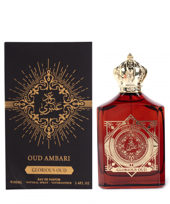 عطر گلوریوس عود Glorious Oud مدل Oud Ambari حجم 100 میلی لیتر