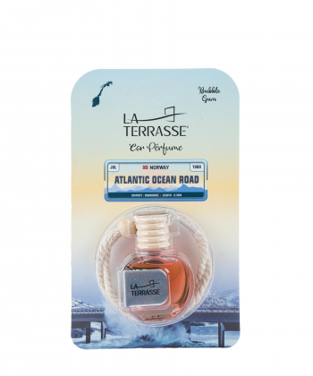 عطر خوشبوکننده ماشین لاتراس La Terrasse مدل Atlantic Ocean Road حجم 10 میلی لیتر