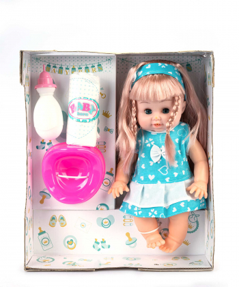 عروسک دخترانه به همراه وسایل بیبی بورن Baby Born کد 677doll