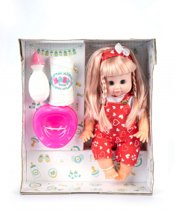 عروسک دخترانه به همراه وسایل بیبی بورن Baby Born کد 677doll