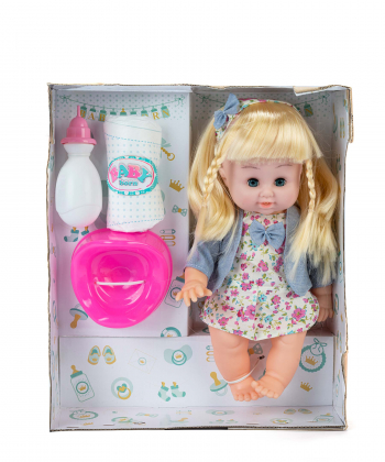 عروسک دخترانه به همراه وسایل بیبی بورن Baby Born کد 677doll