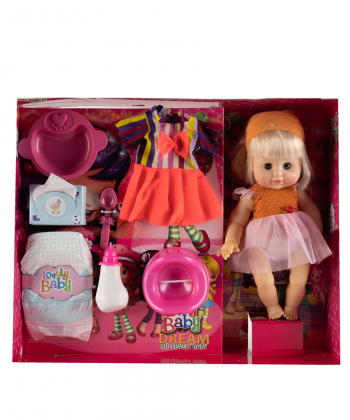 عروسک بیبی به همراه وسایل کی تویز Kitoys کد 3020doll