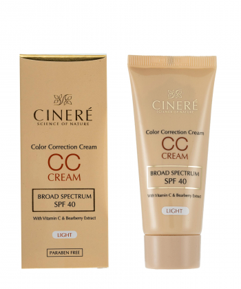 سی سی کرم سینره Cinere دارای SPF 40 حجم 40 میلی لیتر