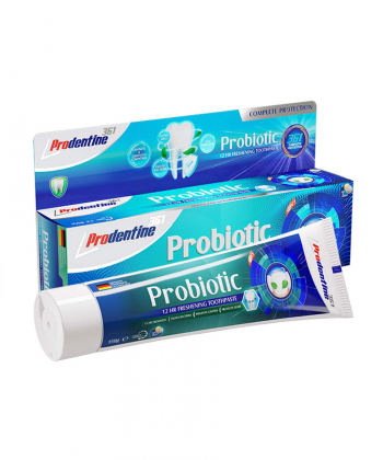 خمیر دندان از بین برنده بوی بد دهان پرودنتین Prodentine مدل Probiotic وزن 150 گرم