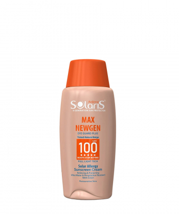 کرم ضد آفتاب رنگی SPF100 آردن سولاریس Ardene Solaris مدل Max Newgen حجم 100 میلی لیتر