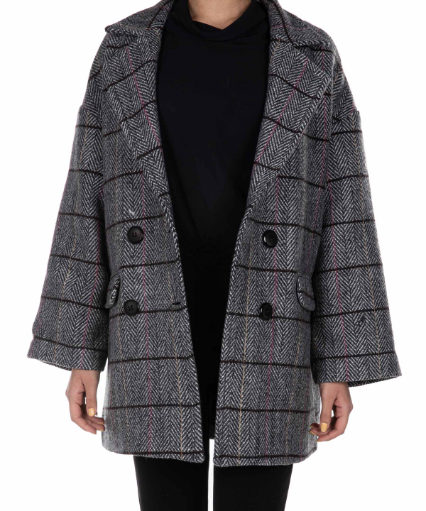 Simi on sale check coat